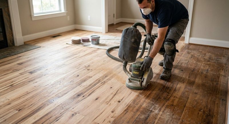 Hickory Floor Refinishing in Kansas City, KS