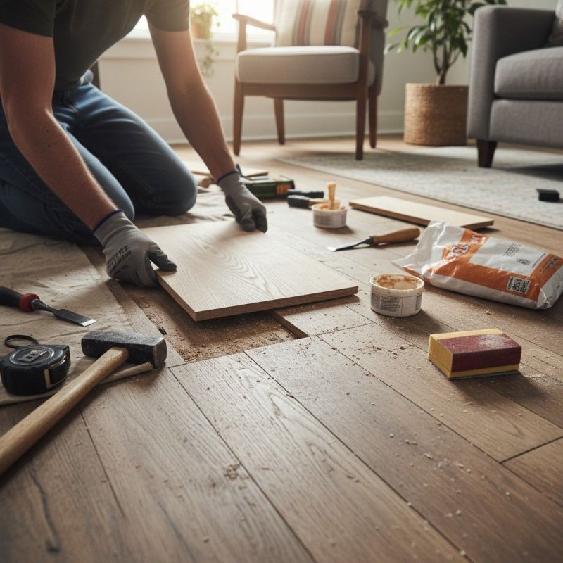 Commercial Hardwood Repair