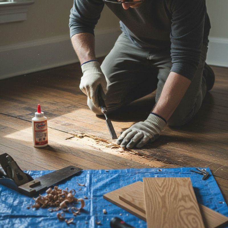 Commercial Wood Floor Repair