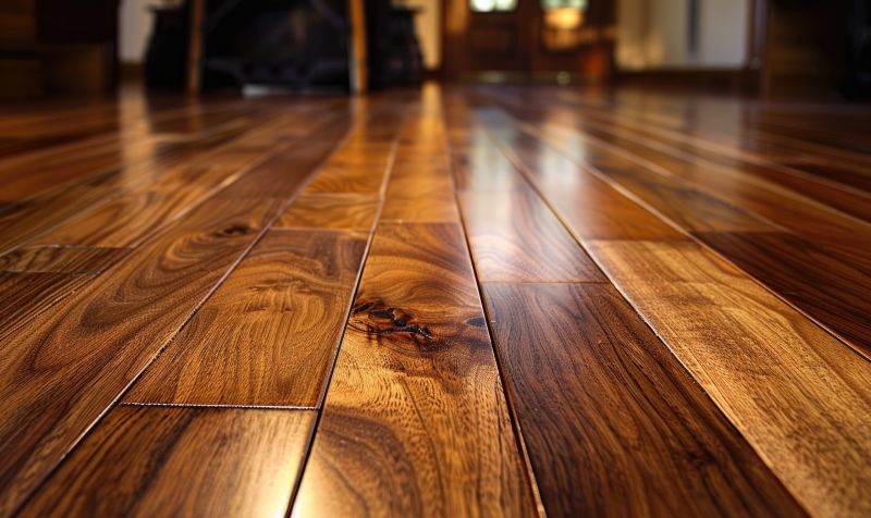 Mahogany Floor Refinishing in Overland Park, KS